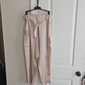 L'AGENCE Cream Ankle Cropped Pants